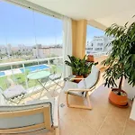 Bright With Terrace, Pool And