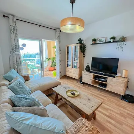 Bright With Terrace, Pool And Torremolinos