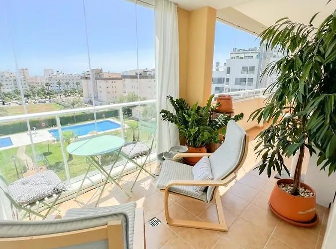 Bright With Terrace, Pool And